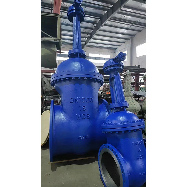 Задвижка электростанции с конической зубчатой передачей